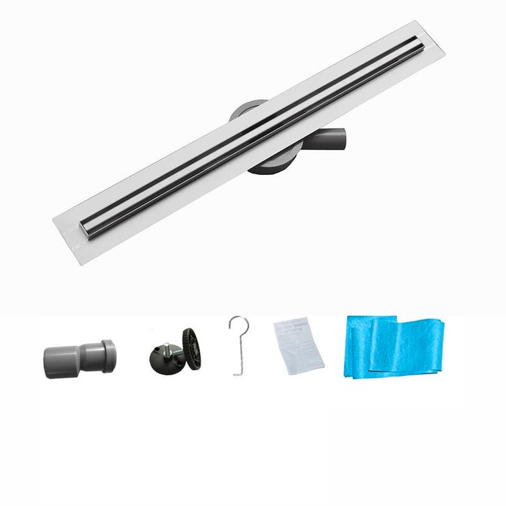 Sani Royal RVS Douchegoot 90 cm Trend Flex met, Doe-het-zelf en Verbouw, Sanitair