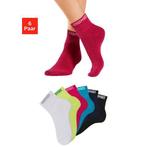 Chiemsee Korte sokken met gebreid merknamen (set, 6 paar), Kleding | Dames, Verzenden