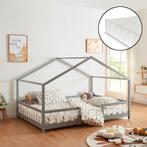 Kinderbed Treviolo met uitvalbeveiliging en matras 140x200 g, Verzenden, Nieuw