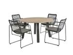 Taste by 4 seasons outdoor tuinset elba + derby ronde tafel, Nieuw, Overige materialen, Tuinset