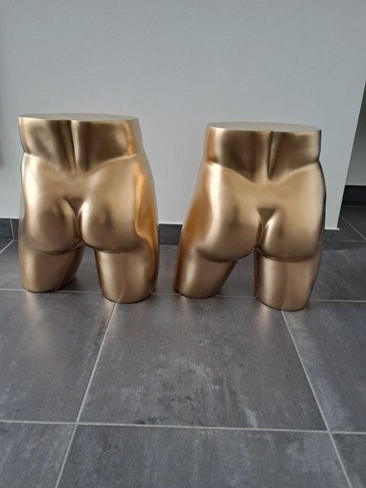 Hans Boodt - Set bijzettafels - Hars, Polyester - Twee, Antiek en Kunst, Curiosa en Brocante