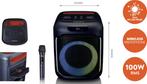 Lenco PA-KING - Draadloze Bluetooth Party Speaker - Met Verl, Verzenden, Nieuw in verpakking