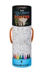 Crocodile Creek Coloring Poster Jungle Jamboree | SALE, Ophalen of Verzenden, Nieuw, Knutselen