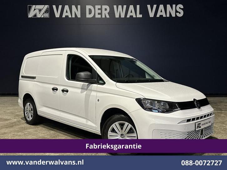 Volkswagen Caddy Cargo Maxi | 2.0 TDI 102pk L2H1, Auto's, Bestelauto's, Dealer onderhouden, Lease, Handgeschakeld, Diesel, Wit