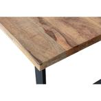 Salontafel Mangohout Set Yves Met 3 Tafeltjes, Overige vormen, Nieuw, Industriële meubels, Overige houtsoorten