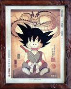 Kodo88 Framed Giclée - Son Goku Portrait:  - Hand Signed, Nieuw