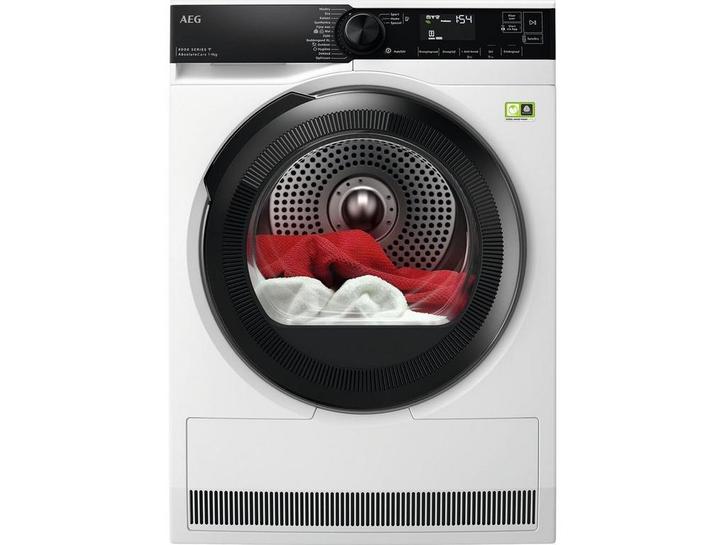 AEG TR869B4C - Wasdroger Warmtepomp - 9 kg - SensiDry® en, Huis en Inrichting, Woonaccessoires | Overige, Zo goed als nieuw, Verzenden