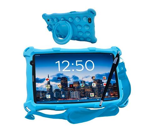 AngelTech Kindertablet PRO MAX – 4+3GB RAM – 64+64GB, Computers en Software, Android Tablets, 8 inch, 128 GB, Wi-Fi en Mobiel internet