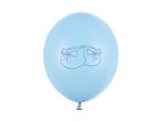 Balloons 30Cm Bootee Pastel Baby Blue 6St 30cm 6st, Verzenden, Nieuw