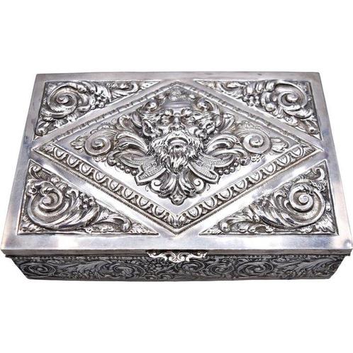 Doos - .925 zilver, Antiek en Kunst, Antiek | Goud en Zilver