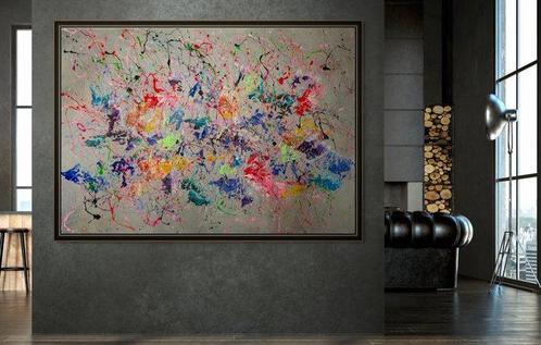 Ivanka Matiss - Nordic lights N.36 XL, Antiek en Kunst, Kunst | Schilderijen | Modern