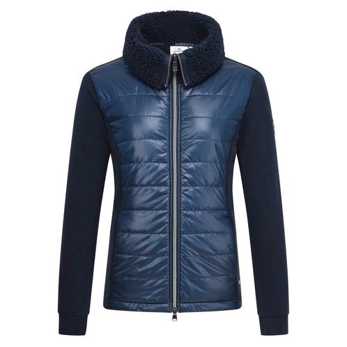 -30% HV Society  HV Society Fleece cardigan hvsaline  maat 4, Kleding | Dames, Jassen | Zomer, Blauw, Nieuw, Verzenden