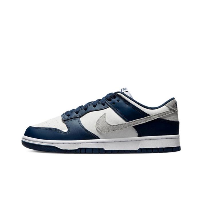 Nike Dunk Low Summit White Midnight Navy - Diverse maten, Kleding | Heren, Schoenen, Wit, Ophalen of Verzenden