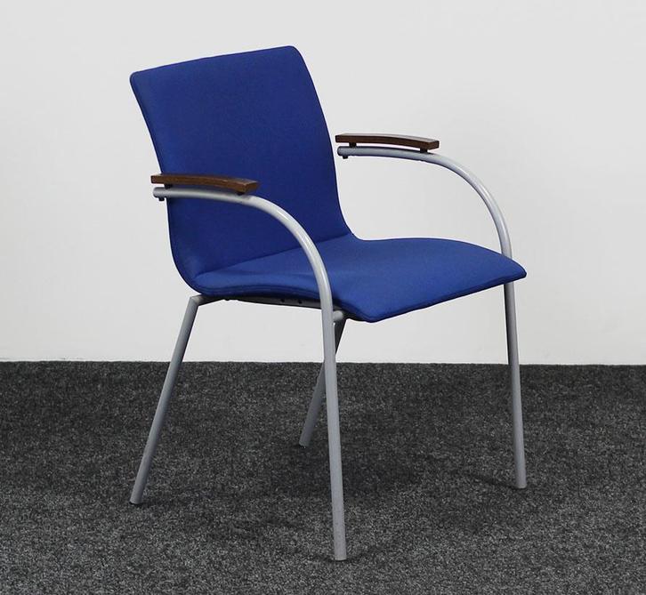 Sedus No Limits Kantinestoel | Blauw, Huis en Inrichting, Stoelen, Gebruikt, Ophalen of Verzenden