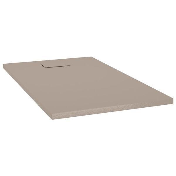 Douchebak 120x70cm bruin | OP = OP | 40%, Doe-het-zelf en Verbouw, Sanitair, Nieuw, Douche, Ophalen of Verzenden