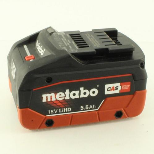 Metabo ASC 145 Acculader met 1 Accu 18v LiHD 5.5ah, Doe-het-zelf en Verbouw, Gereedschap | Machine-onderdelen en Toebehoren, Ophalen of Verzenden
