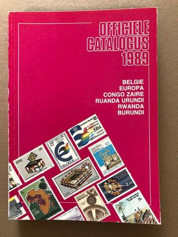 Catalogus 1989 - België - Congo - Rwanda - Burundi - Europa beschikbaar voor biedingen