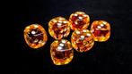 Baltisch amber dobbelstenen - Barnsteen - 17 mm - 17 mm, Verzamelen