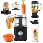 2dekans | KitchenBrothers Foodprocessor - 5-in-1 - Compacte, Ophalen of Verzenden, Gebruikt