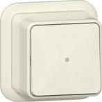 Gira 2-Weg Momentane Drukknop Schakelaar Met Pilootlamp -, Verzenden, Nieuw, Overige typen