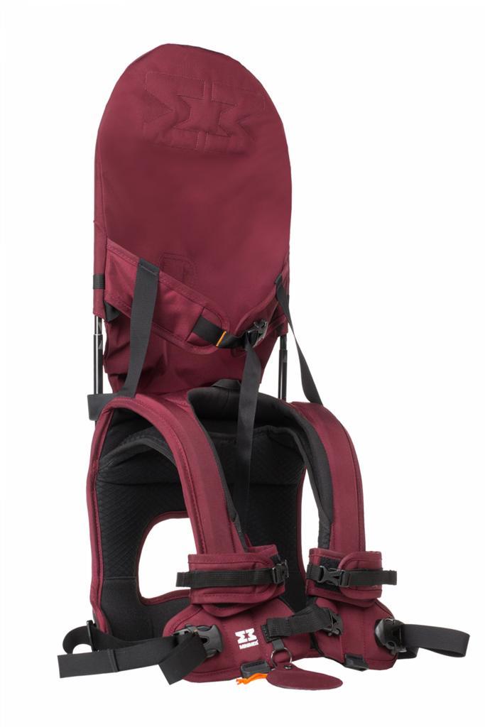 MiniMeis Schouderdrager - wijnrood, Kinderen en Baby's, Babydragers en Draagdoeken, Verzenden
