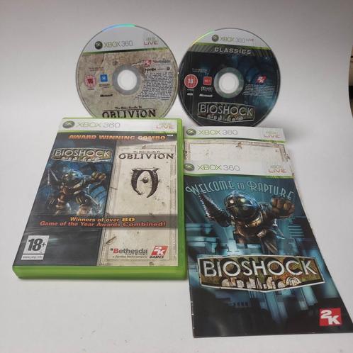Bioshock & the Elder Scrolls IV Oblivion Xbox 360, Spelcomputers en Games, Games | Xbox 360, Ophalen of Verzenden