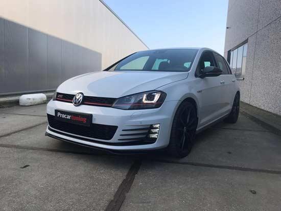 VW Golf 7 GTI GTD front splitter - Rieger, Auto diversen, Tuning en Styling, Verzenden