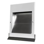 Overdruk Ventilatierooster Sigma 12.5 cm Mat Wit, Ophalen of Verzenden, Nieuw, Overige typen