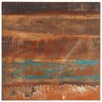 vidaXL Tafelblad vierkant 25-27 mm 60x60 cm massief, Huis en Inrichting, Tafels | Eettafels, Verzenden, Nieuw