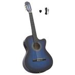 vidaXL Gitaar cutaway met equalizer 6 snaren western, Verzenden, Nieuw