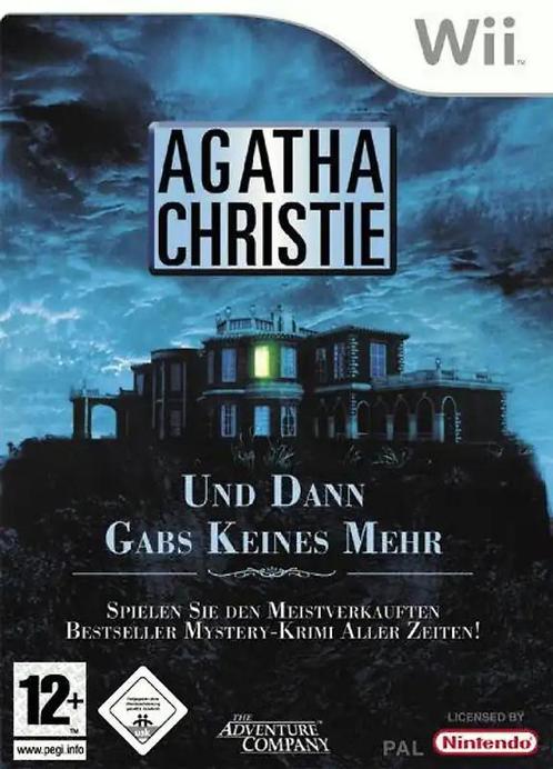 Agatha Christie And There Were None-Duits (Wii) Gebruikt, Spelcomputers en Games, Games | Nintendo Wii, Zo goed als nieuw, Ophalen of Verzenden