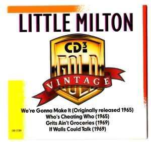 3 inch cds - Little Milton - Vintage Gold, Cd's en Dvd's, Cd Singles, Zo goed als nieuw, Verzenden