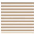 vidaXL Zebra Blind 165x100 cm stofbreedte 160,9 cm polyester, Huis en Inrichting, Verzenden, Nieuw, Bruin