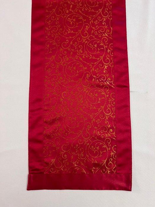 Kerststuk voor grote tafels - Ramages lurex goud -, Diversen, Kerst