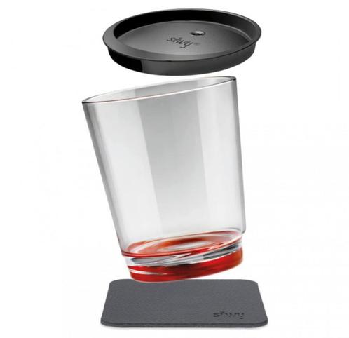 Silwy Tritan Glas 0.25L Rood, Caravans en Kamperen, Kampeeraccessoires, Nieuw