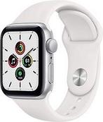 Apple Watch SE 40 mm kast van zilver aluminium met wit, Telecommunicatie, Gebruikt, Verzenden