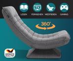 Relax Lounger Aberdeen Stof Grijs (Meubelen, Interieur), Verzenden, Nieuw