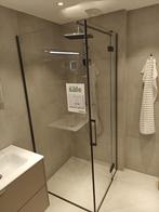 Douchecabine geborsteld grijs 90x90cm - 0008, Doe-het-zelf en Verbouw, Sanitair, Ophalen, Nieuw, Glas, Douche
