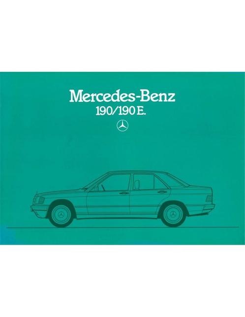 1983 MERCEDES BENZ 190 BROCHURE DUITS, Boeken, Auto's | Folders en Tijdschriften