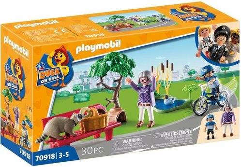 PLAYMOBIL Duck On Call - Politieactie. Pak de dief! - 70918, Kinderen en Baby's, Speelgoed | Playmobil, Verzenden