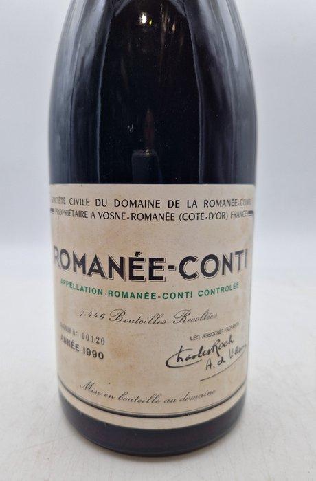 1990 Domaine de la Romanée-Conti - Romanée-Conti - 1 Magnum, Verzamelen, Wijnen