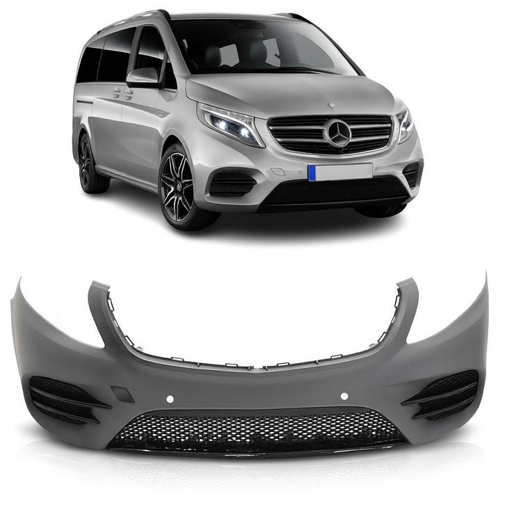 Voorbumper | Mercedes-Benz | Vito & V-klasse 2014-2024 | W44, Auto-onderdelen, Carrosserie en Plaatwerk, Nieuw, Mercedes-Benz