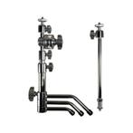 Phottix Mini C-Stand (H46cm/18) - | Outlet model, Verzenden, Gebruikt