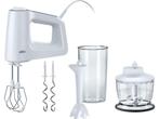 Braun MultiMix 3 - HM 3135 WH - Handmixer - Wit, Witgoed en Apparatuur, Keukenmixers, Verzenden, Zo goed als nieuw