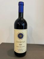 1989 Tenuta San Guido, Sassicaia - Super Tuscans - 1 Fles, Verzamelen, Nieuw