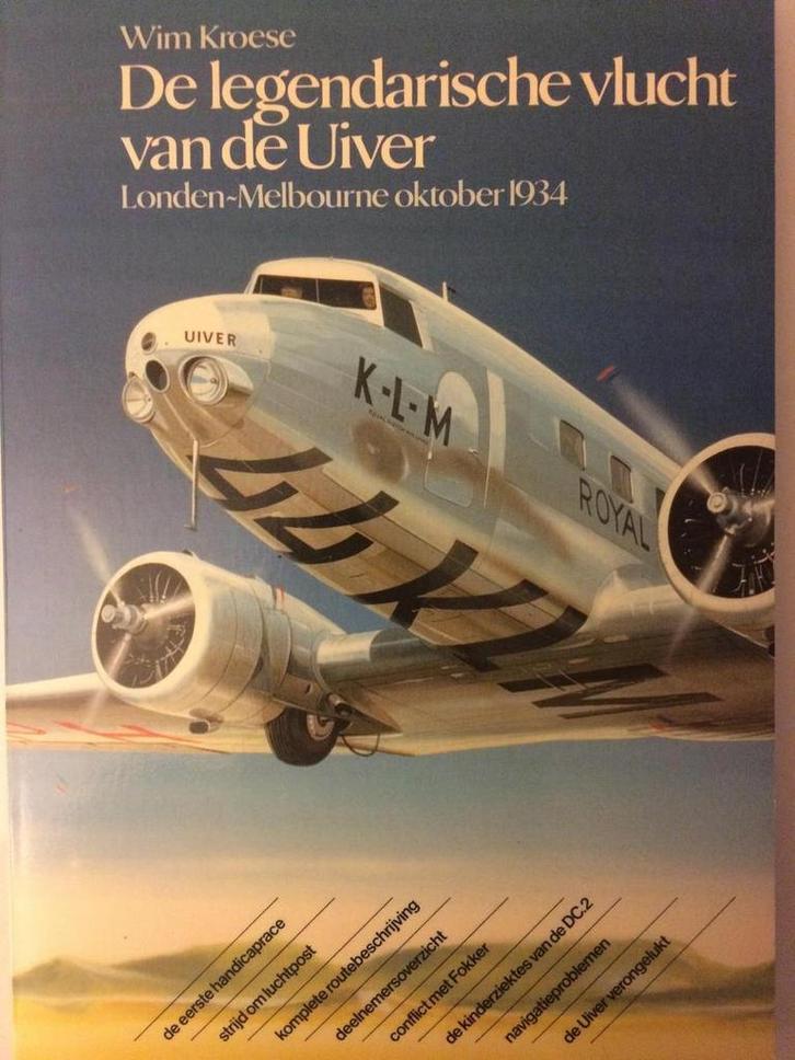 De legendarische vlucht van de Uiver 9789061221302 Kroese, Boeken, Geschiedenis | Wereld, Gelezen, Verzenden
