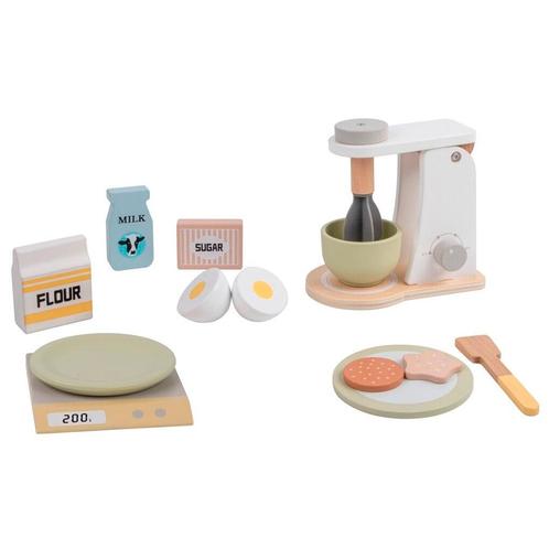 Playing Kids Houten Mixer, Kinderen en Baby's, Speelgoed | Actiefiguren, Nieuw, Verzenden