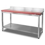 HCB Snijwerktafel - 150 cm - RVS - Polyethylene, Zakelijke goederen, Horeca | Keukenapparatuur, Verzenden, Nieuw in verpakking