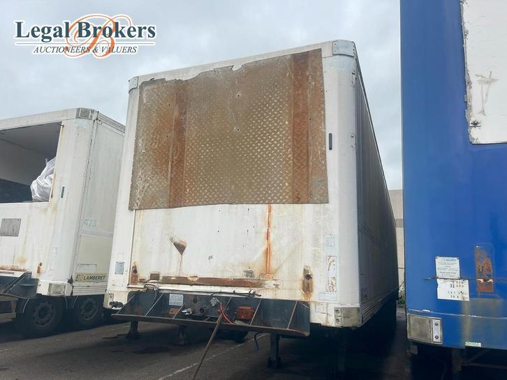 Desot OPL/2AT/32/98 - Oplegger + container, Zakelijke goederen, Machines en Bouw | Transport, Ophalen of Verzenden