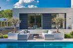 Flow Syra loungeset Ibiza style graumel chalk |, Tuin en Terras, Nieuw, Ophalen of Verzenden